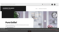 Desktop Screenshot of lourdespolanco.com